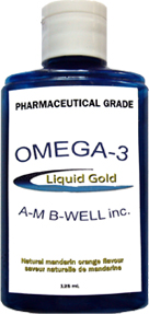 Liquid Gold Fish Oil.