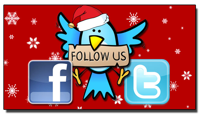 Follow us on your favorite social media site