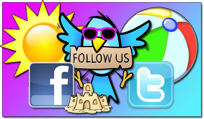 Follow us on your favorite social media site