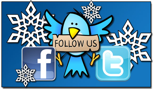 Follow us on your favorite social media site