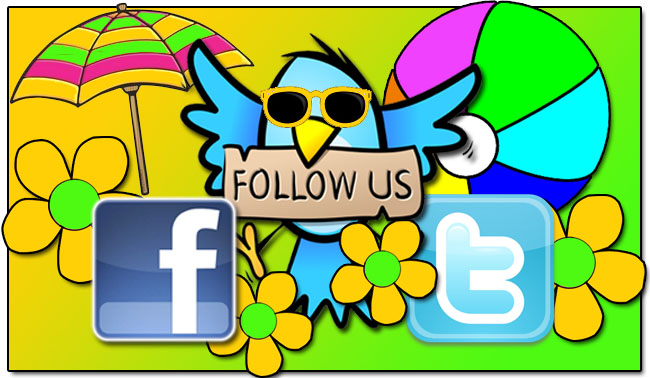 Follow us on your favorite social media site