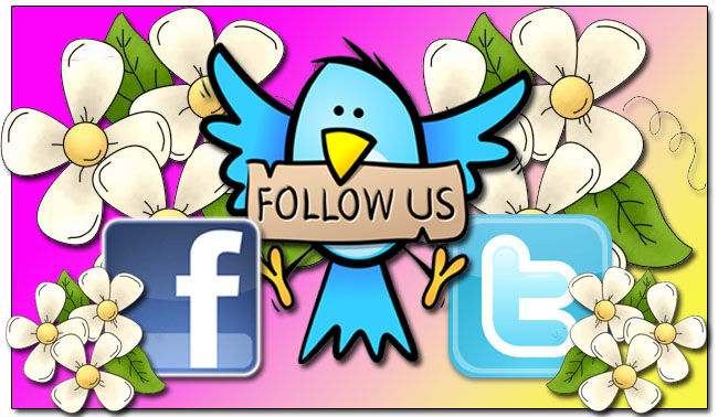 Follow us on your favorite social media site