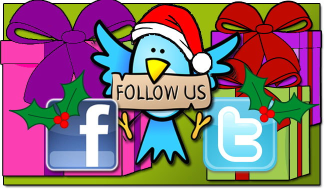 Follow us on your favorite social media site