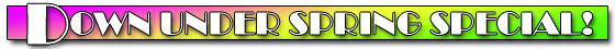 DOWN UNDER 10% OFF PROMO